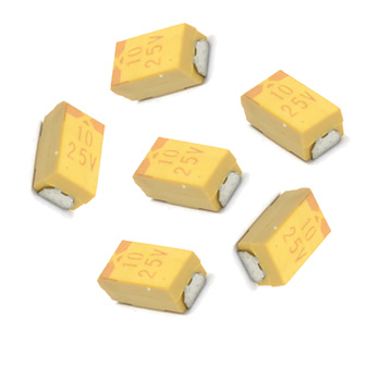 Capacitor de tântalo SMD 10UF 25V